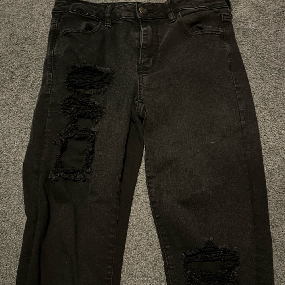 American Eagle Ripped Skinny Jeans